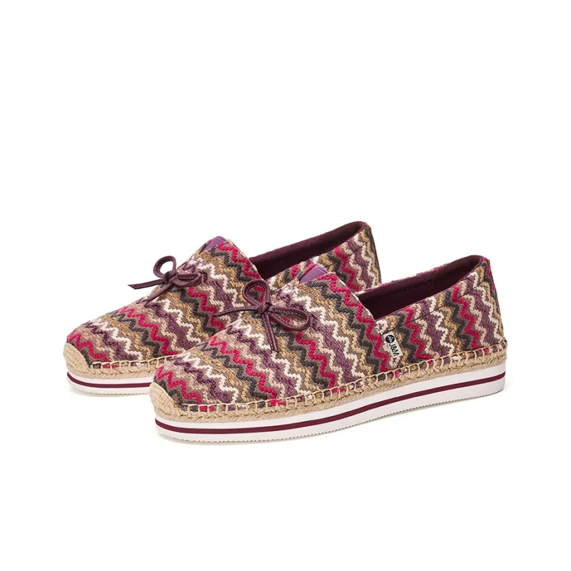 Joy&Mario Espadrilles Women's Beige/Red/Blue-9