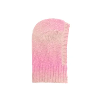 Maje Gradient-effect Ribbed-knit Balaclava