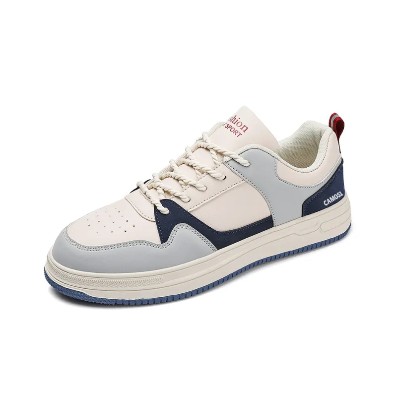 CAMOSI Skateboard Shoes Unisex Low Top Gray/Brown/Green-14