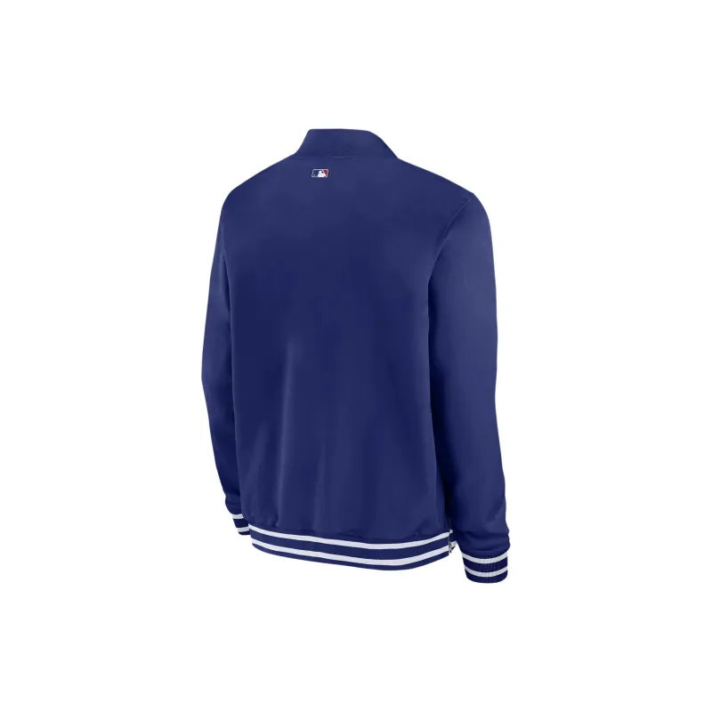 Nike Los Angeles Dodgers Authentic Collection Dugout Men's Nike Mlb Full Zip Bomber Jacket-1