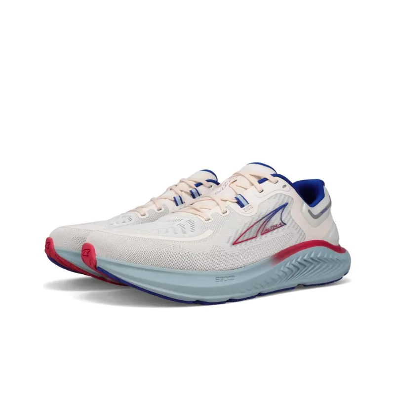 Altra Cushioning Anti Slip And Wear Resistant Low Top Casual Running Shoes Men's White Red Blue-2
