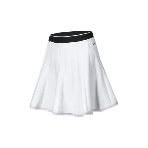 FILA GOLF Series Casual Short Skirts Women's Jade White