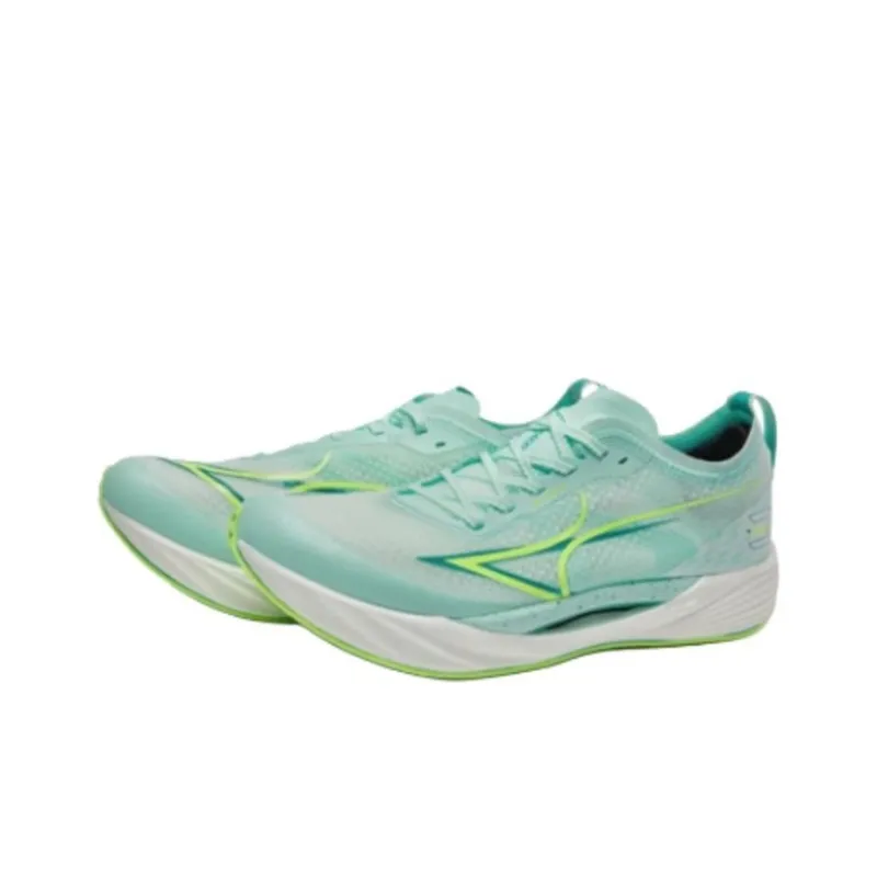 HEALTH KM3 Cushioning Anti-Slip And Wear-Resistant Low-Top Running Shoes Unisex Green From Blue-1