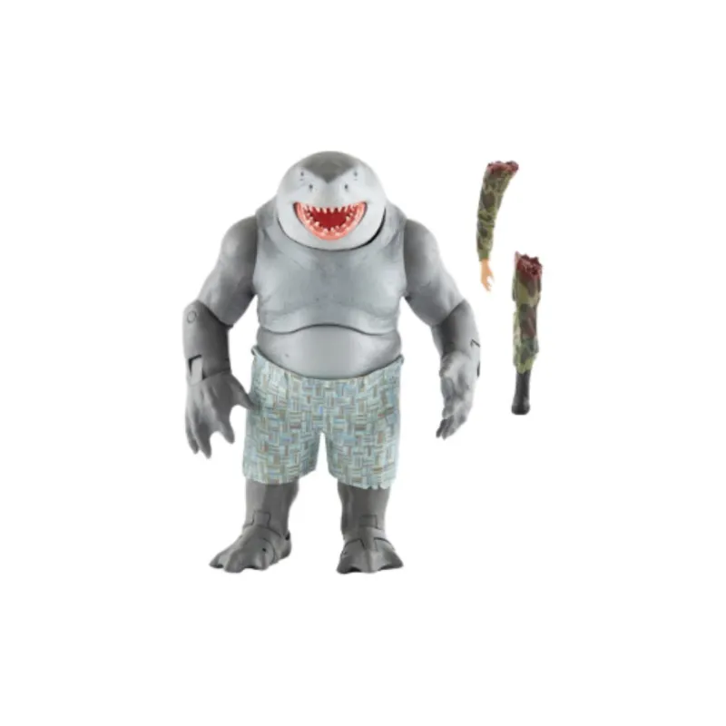 McFARLANE Dc Multiverse King Shark Gold Label Bloody Edition Action Figure-1