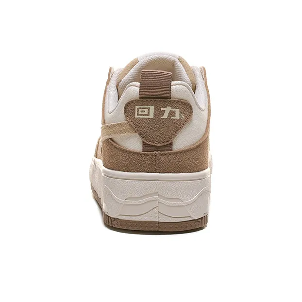 Warrior Slip Resistant, Abrasion Resistant, Breathable Low Top Canvas Shoes Women's Beige Brown-3