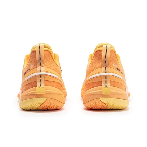 361° BIG3 5.0 Quick Orange Soda Cushioning Anti Slip And Wear Resistant Low Top Basketball Shoes Unisex Loquat Orange-3