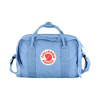Fjallraven Kanken Vinylon One Shoulder Crossbody Portable Fanny Pack Large Size Men's Blue