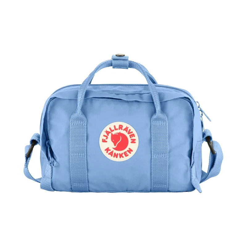 Fjallraven Kanken Vinylon One Shoulder Crossbody Portable Fanny Pack Large Size Men's Blue-0