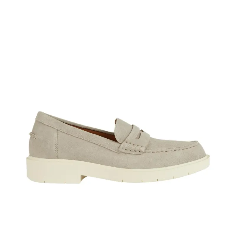GEOX Loafers Women's Gray-1