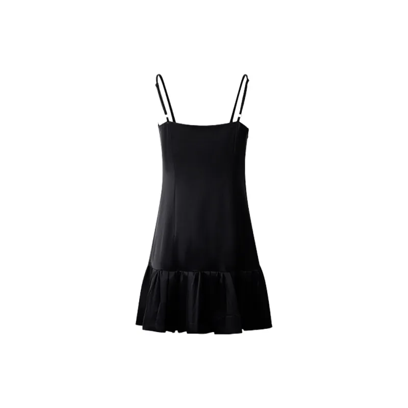 THE SEA LIFE Slip Dress Women's Black Mage-1