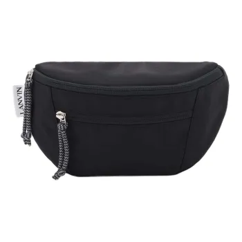 Lanvin Curb Nylon Fanny Pack Men's Black