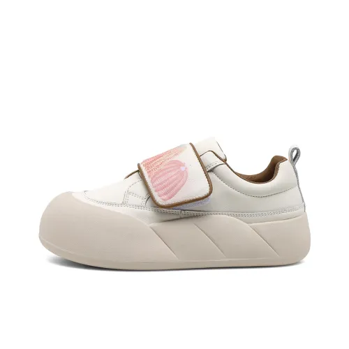 Honey GIRL Casual Shoes Women's Low-Top Off White