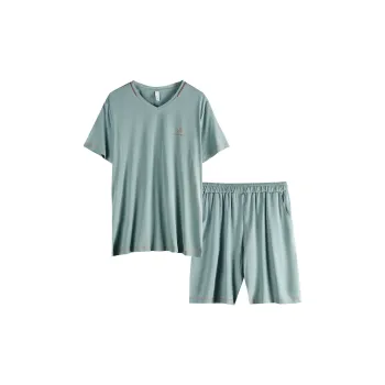 Xuan Liang Pajama Set Men's Pine Frost Green