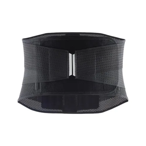Anta Back Support Braces Breathable, Protective, Slip Resistant Black Unisex