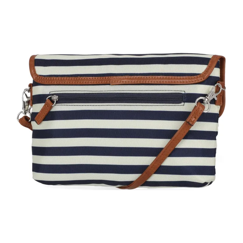 NAUTICA Nylon Clutches Shoulder Bag Crossbody Bag Mini Women's Work Shirt Blue-2