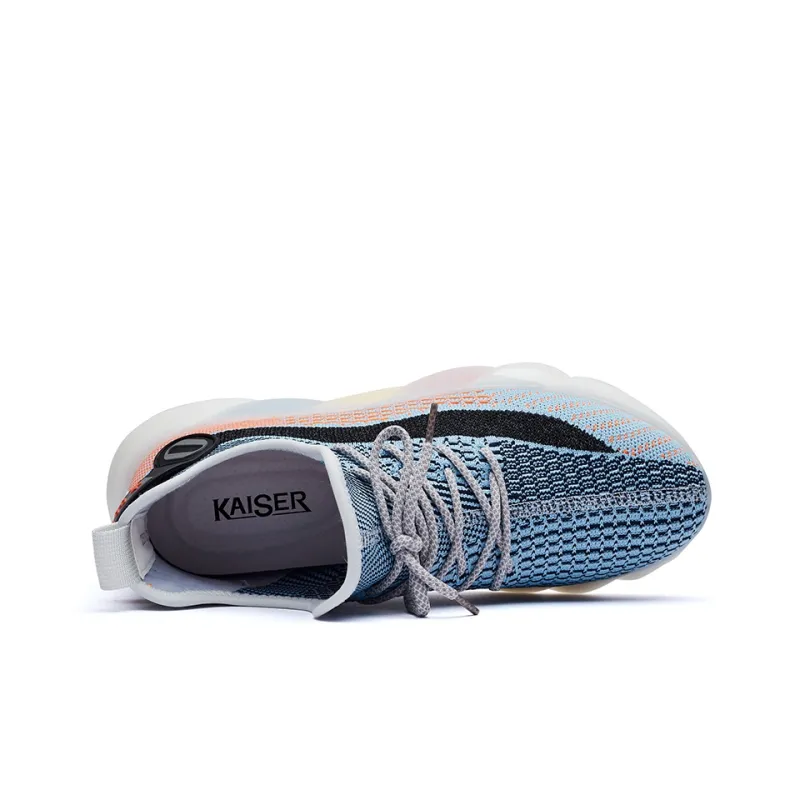 KAISER Running Shoes Men Low Top Blue/Green-2
