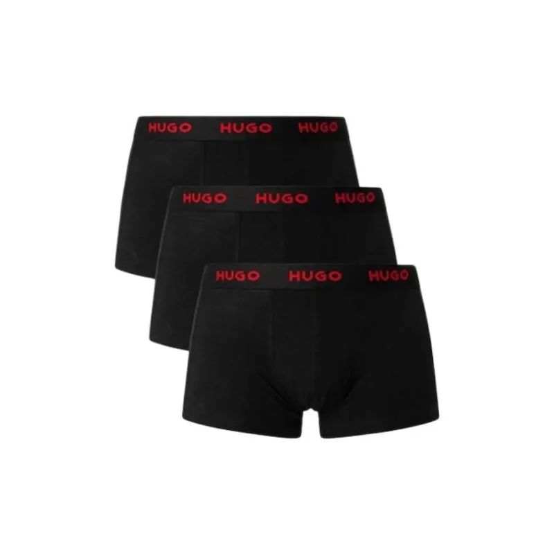 HUGO BOSS Logo Waistband 3 Pack Boxers-0