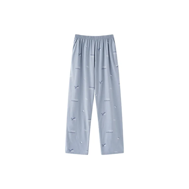 Ordifen Pajama Pants Men's Gray-0