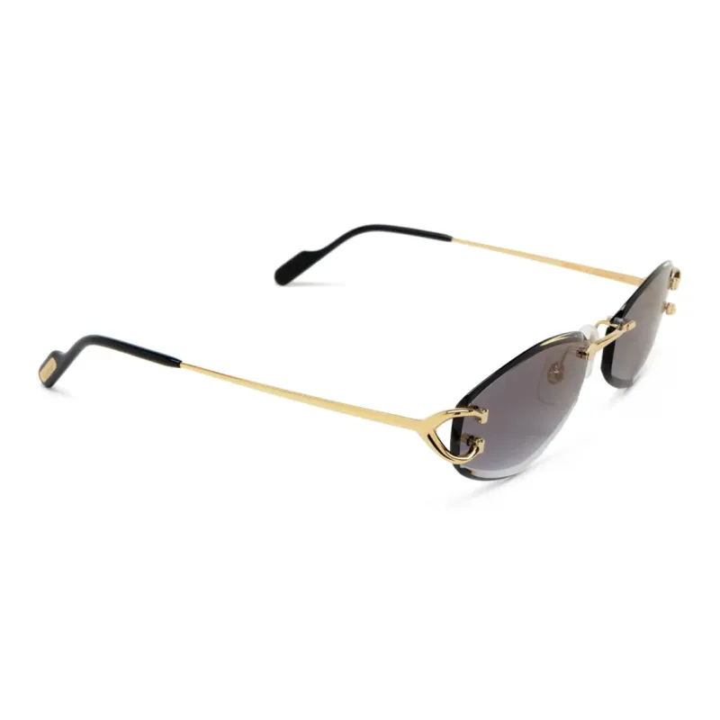 Cartier Geometric Frame Sunglasses-1
