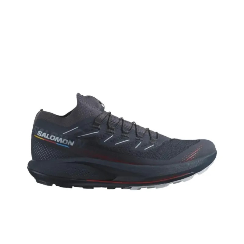 SALOMON Pulsar Trail Cushioning, Slip Resistant, And Abrasion Resistant Low Top Running Shoes Men's Black-1