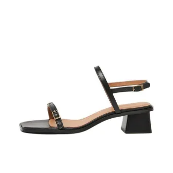 FLATTERED Strap Sandals 4.7cm Women's Black