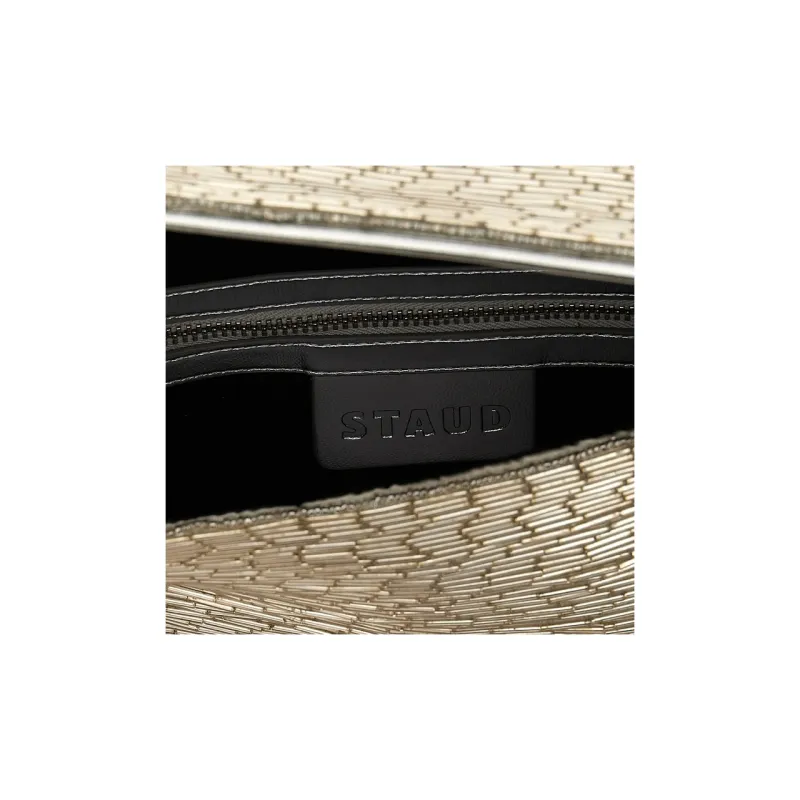 Staud Tommy Beaded Shoulder Bag-3