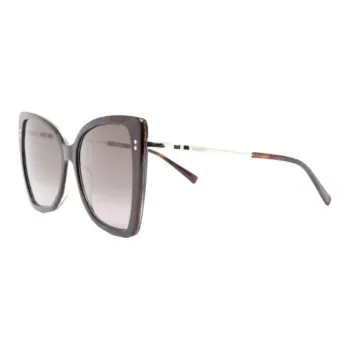 MISSONI Acetate Irregular Shape Sunglasses Women's Umber