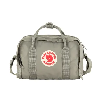Fjallraven Kanken Vinylon One Shoulder Crossbody Portable Fanny Pack Large Size Men's Earth Gray