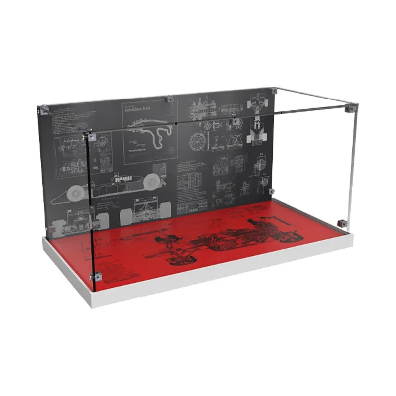 KGBOX ICONS10330 McLaren MP4/4F1 With Ayrton Senna Racing Display Case Model Accessories-5