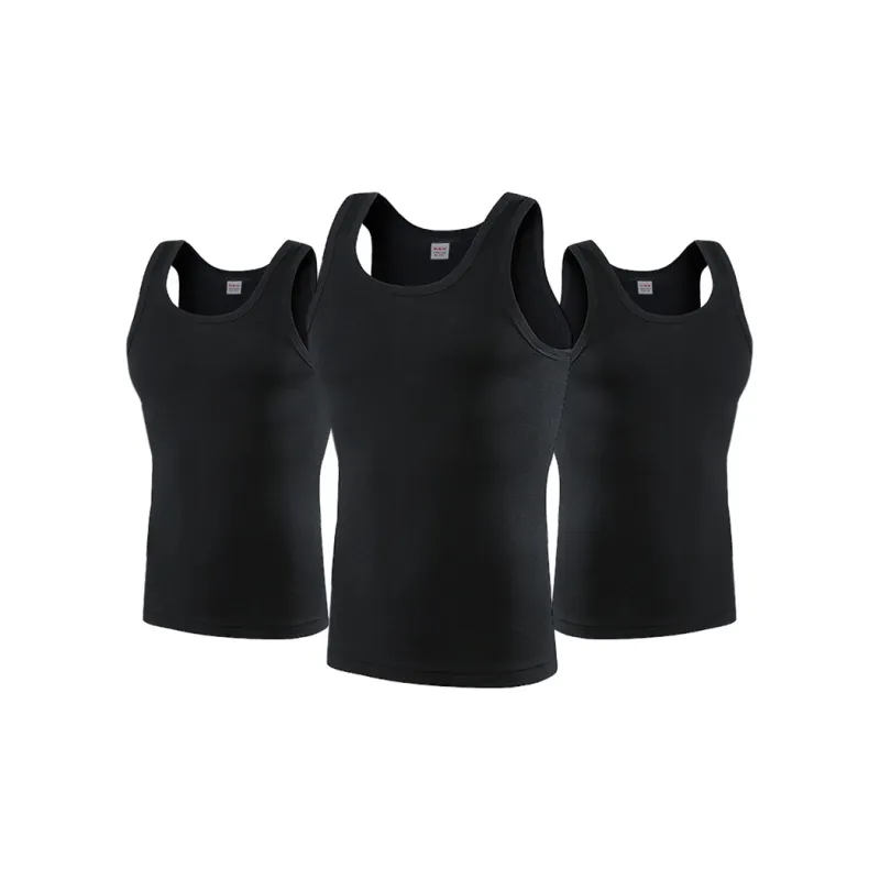 H YXIANG Tank Tops Men's 3 Pack-4