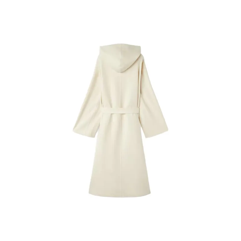 Loro Piana Brivel Coat Coats Women's White-1