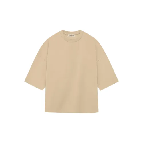 Fear Of God T-Shirts Unisex Taupe