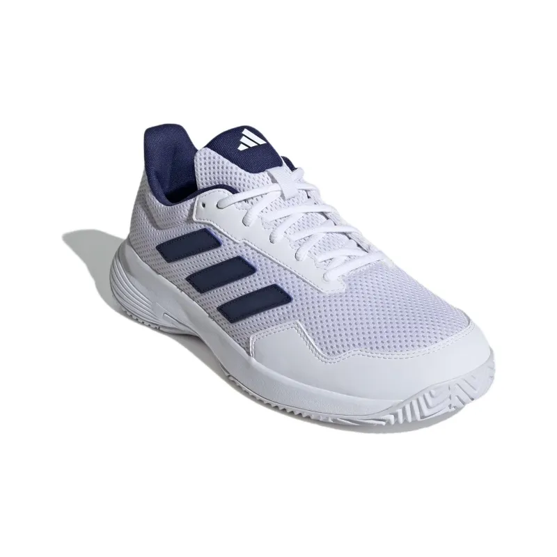 Adidas Court Spec Cloud White Dark Blue-2