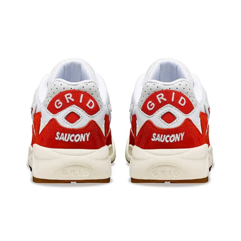 Saucony Grid Shadow 2 Ivy Prep White Red-3