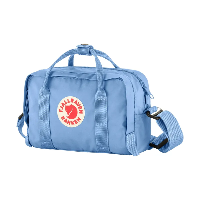 Fjallraven Kanken Vinylon One Shoulder Crossbody Portable Fanny Pack Large Size Men's Blue-1