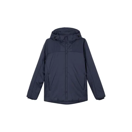 UNIQLO Puffer Jackets Men Navy Blue