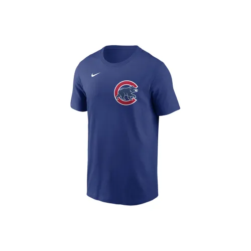 Nike T-Shirts Men Royal Blue