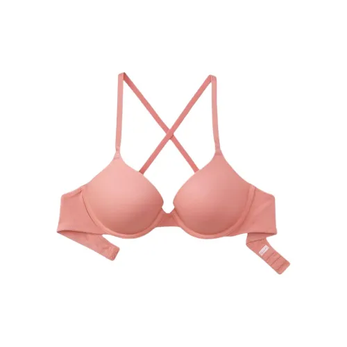 Victoria's Secret PINK 2804 Thin Pad Natural Style WEAR EVERYWHERE T-SHIRT BRA Collection Bra Women's Rose Pink