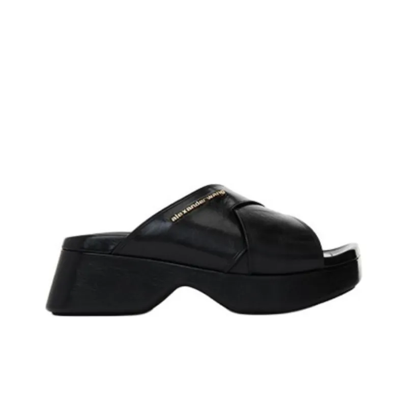 alexander wang Float 70mm Platform Leather Sandals-1