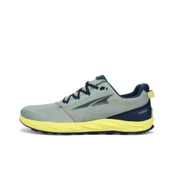 Altra Superior 6 Cushioning Anti-Slip And Wear-Resistant Low-Top Running Shoes Men's Gray Yellow Black