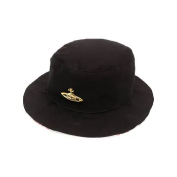 Vivienne Westwood Logo print Reversible Bucket Hat