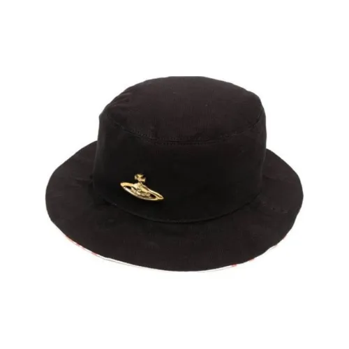 Vivienne Westwood Logo wool-knit Reversible Bucket Hat