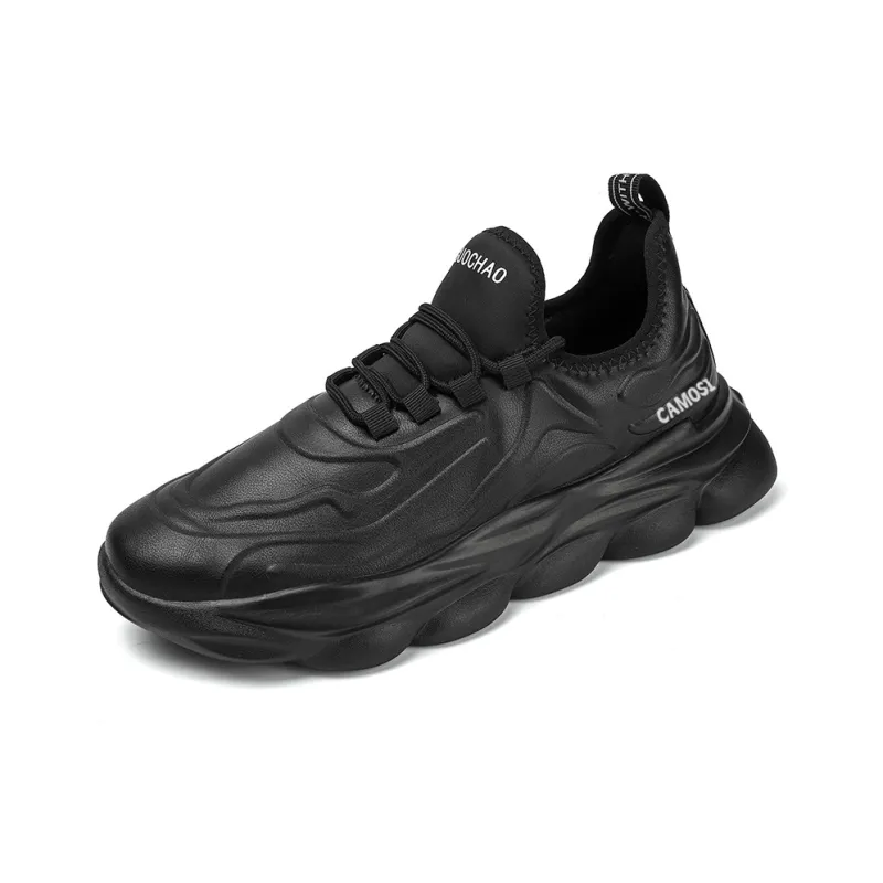 CAMOSI Cushioned Slip Resistant Low Top Chunky Sneakers Unisex-13