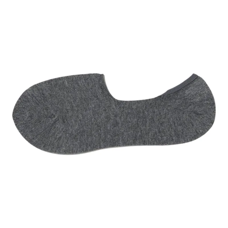 UNIQLO No-Show Socks Men's 1 Pack Dark Gray-0