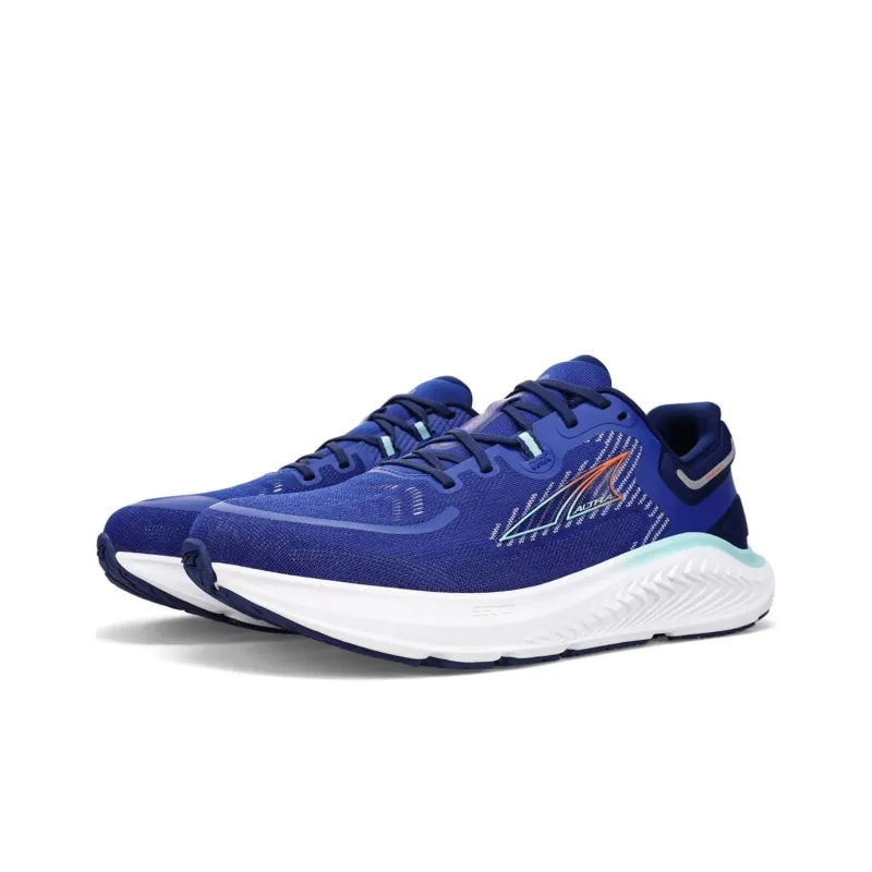 Altra Paradigm 7 Cushioning, Slip Resistant, And Abrasion Resistant Low Top Running Shoes Men's Blue Purple White-2
