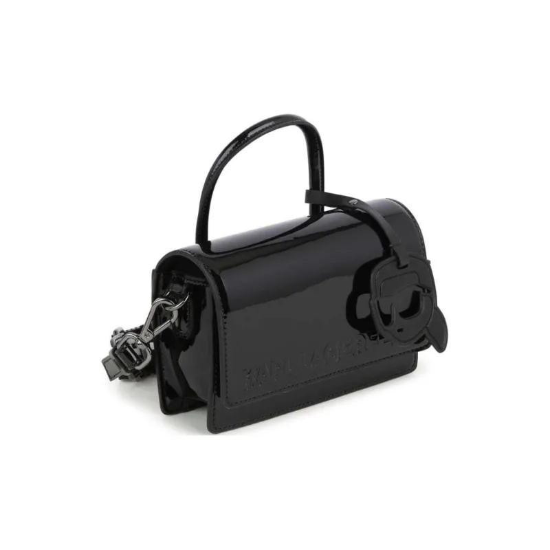 KARL LAGERFELD / Karl Lagerfeld Jeans Ikonik Karl Logo-embossed Shoulder Bag-2