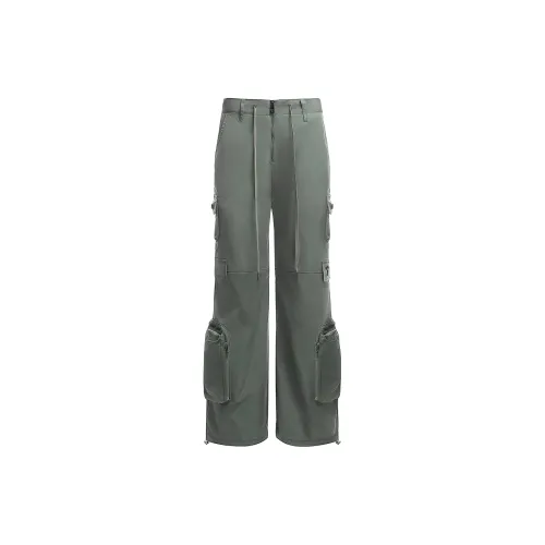 STK SMALL TOWN KID Cargo Pants Unisex Army Green