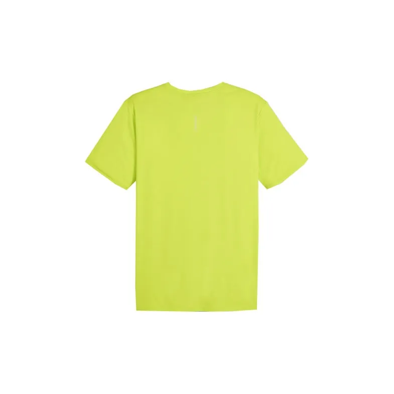 PUMA RUN FAVORITE T Shirt Men's Lime Green-1
