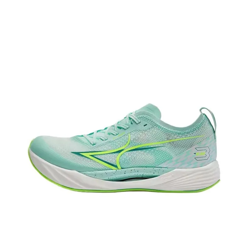 HEALTH KM3 Cushioning Anti-Slip And Wear-Resistant Low-Top Running Shoes Unisex Green From Blue-0