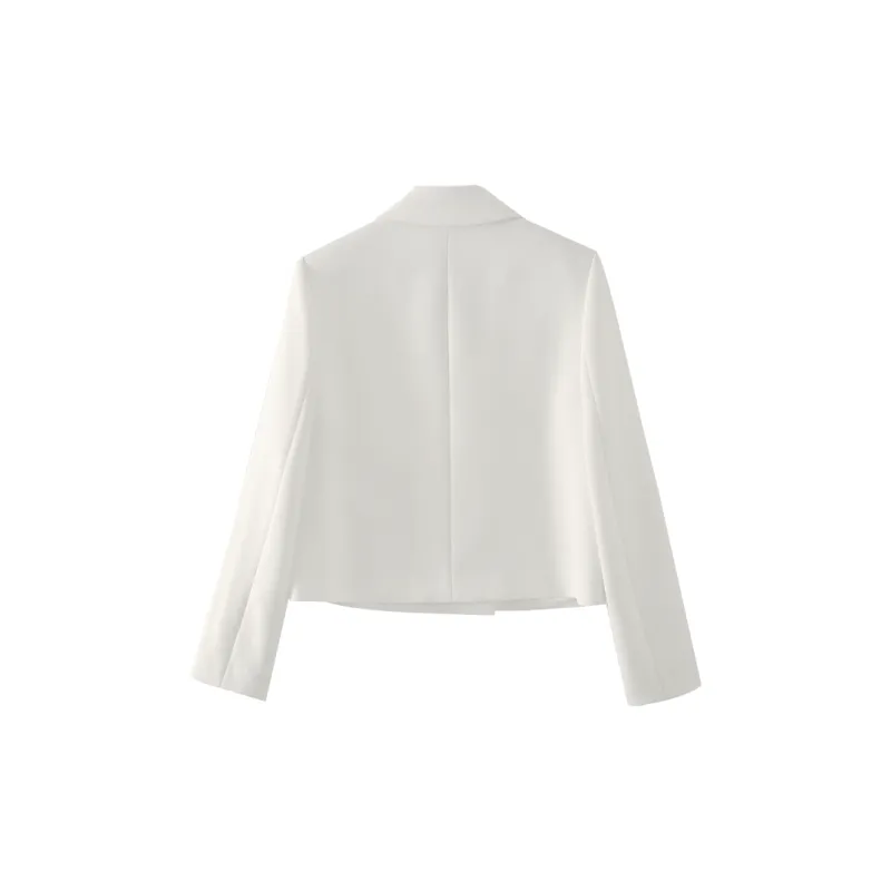 YALIDA Jackets Coats Women's White-1